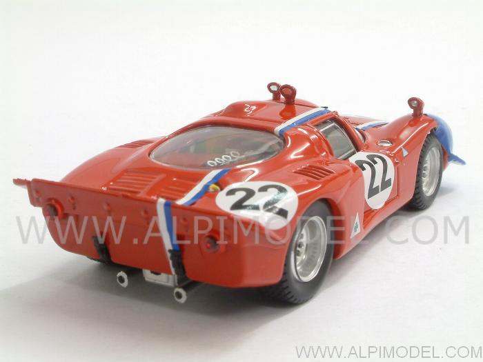 Alfa Romeo 33.2 #22 Parigi 1968 Pilette - Slotemaker - best-model