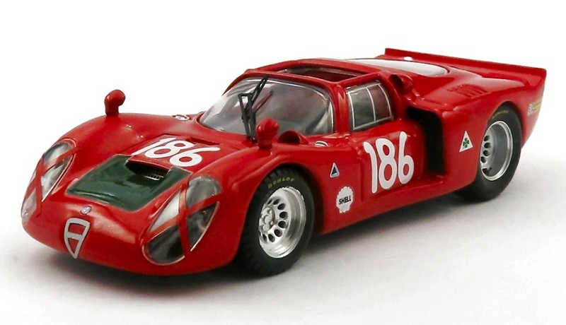 Alfa Romeo 33.2 #186 Targa Florio 1968 Giunti - Galli by best-model