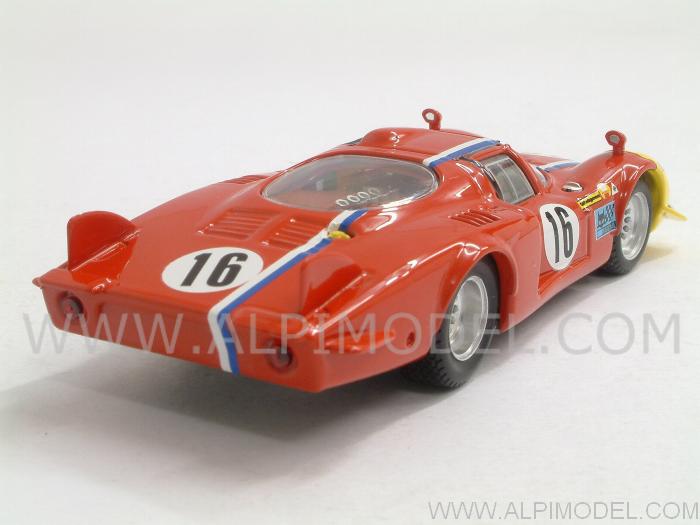 Alfa Romeo 33.2 Lunga #16 Test Spa 1968 T. Pilett - best-model