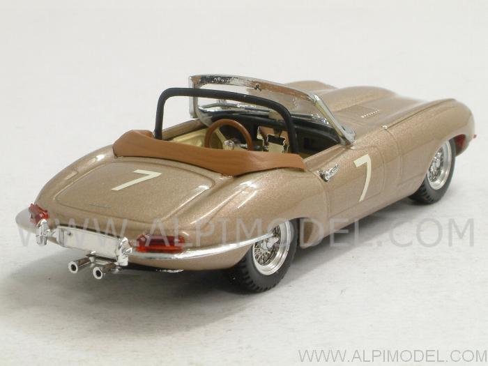 Jaguar Type E Spider #7 Del Mar USA 1961 Wally Barnitz - best-model