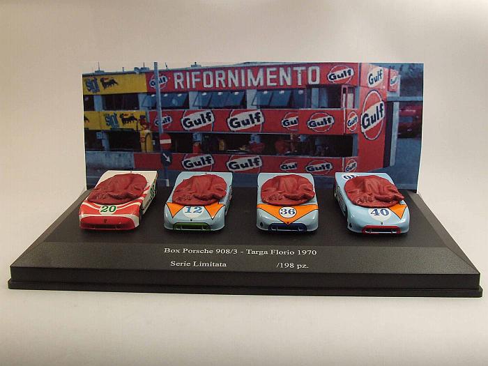 Porsche 908/3Targa Florio Set 1970 (4 Models) Limited Edition 198pcs. by best-model