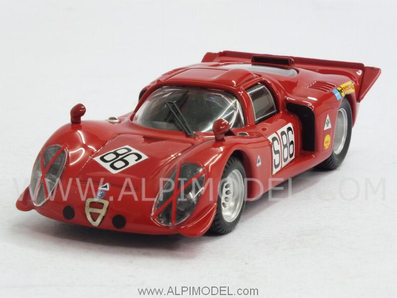 Alfa Romeo 33.2 Coupe #86 Nurburgring 1969 Vaccarella - De Adamich by best-model