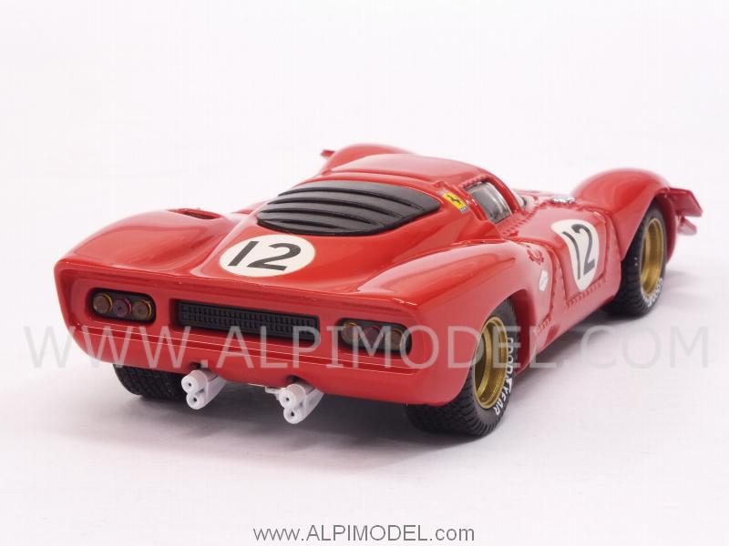 Ferrari 312P Coupe #12 Bridgehampton 1969 Pedro Rodriguez - best-model