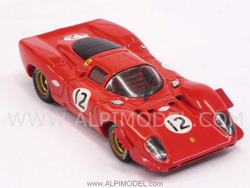Ferrari 312P Coupe #12 Bridgehampton 1969 Pedro Rodriguez - best-model