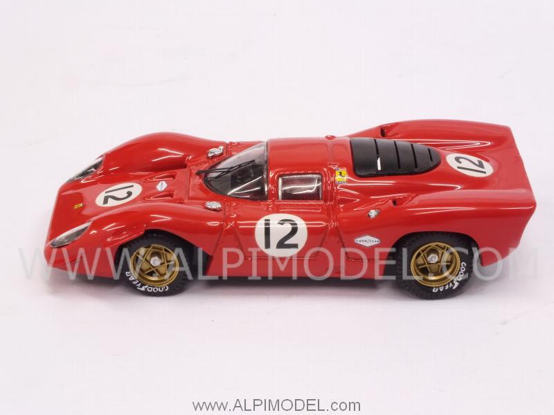 Ferrari 312P Coupe #12 Bridgehampton 1969 Pedro Rodriguez - best-model
