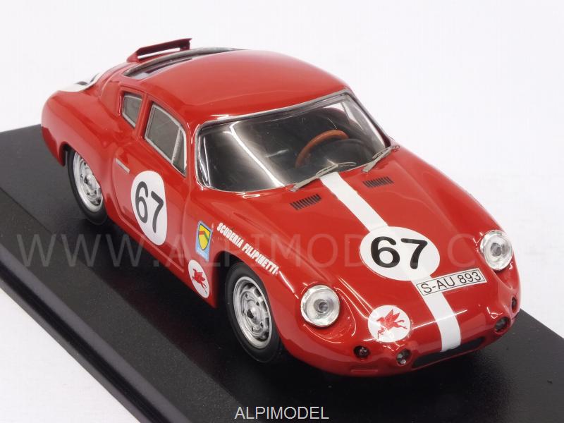 Porsche 356B Carrera Abarth GTL Scuderia Filipinetti #67 Rossfeld Hill Climb 1963 Herbert Muller - best-model