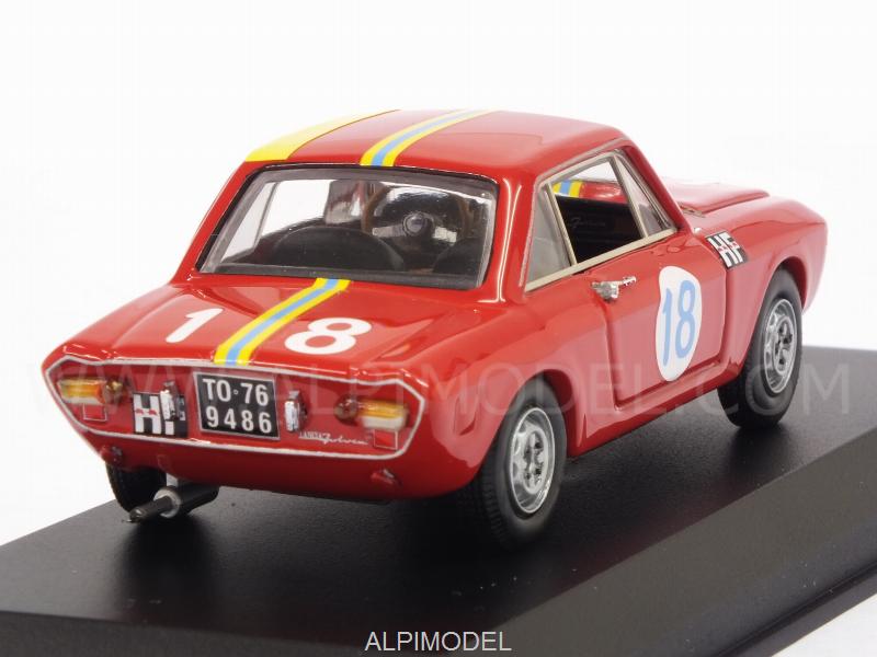 Lancia Fulvia Coupe 1300 HF #18 Targa Florio 1966 Cella - Marzi - best-model