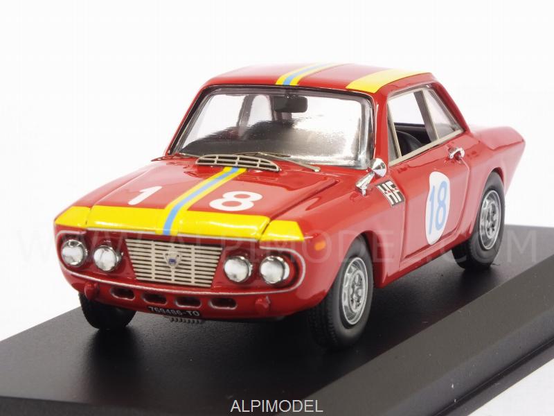 Lancia Fulvia Coupe 1300 HF #18 Targa Florio 1966 Cella - Marzi by best-model