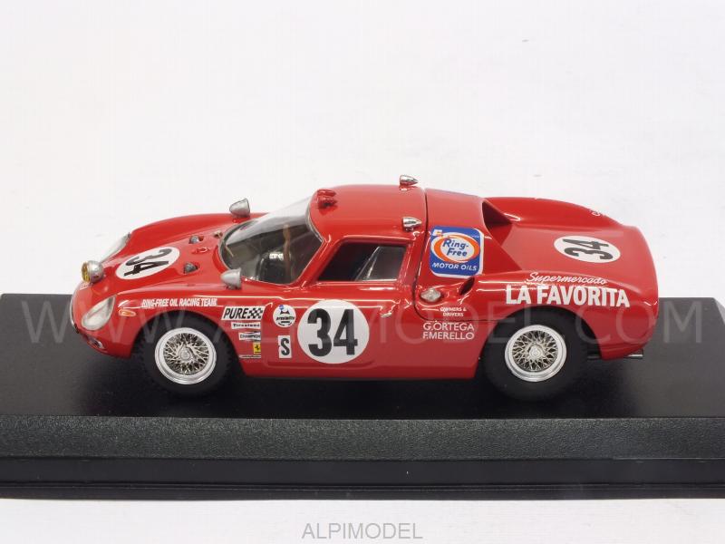 Ferrari 250 LM #34 24h Daytona 1968 Gunn - Ortega - Merello - best-model