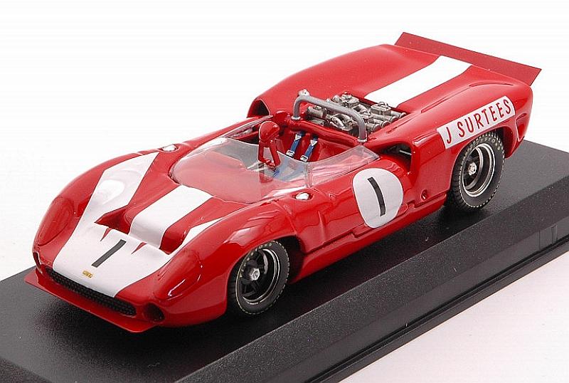 Lola T70 Mk2 Spyder #1 Winner Brands Hatch 1966 John Surtees by best-model
