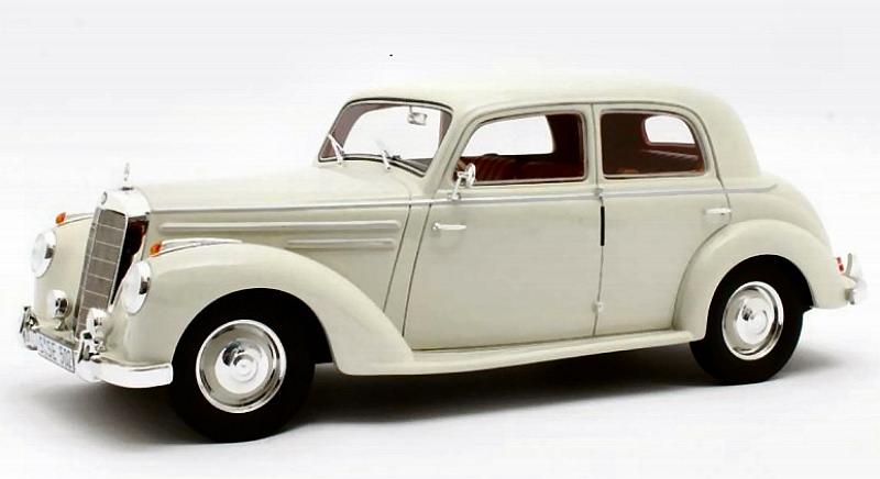 Mercedes 220 W187 Limousine 1953 (White) by cult-scale-models