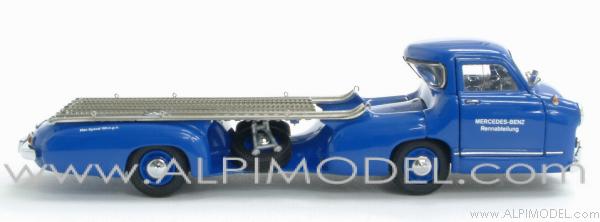 Mercedes Renntransporter 'Blue Wonder' 1954 racing car transporter - cmc