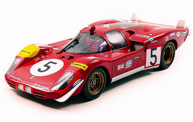 Ferrari 512 S Long Tail #5 Le Mans 1970 Ickx - Schetty by cmr