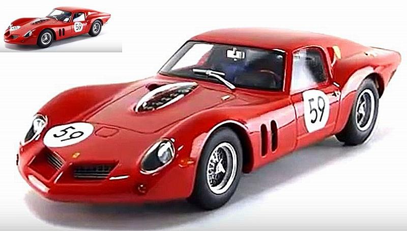Ferrari 250 GT Drogo #59 1000Km Nurburgring 1963 Elde -Van Ophem by cmr