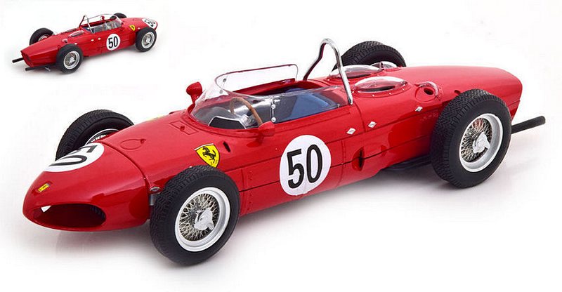 Ferrari 156 F1 Sharknose #50 Winner GP France 1961 Giancarlo Baghetti by cmr