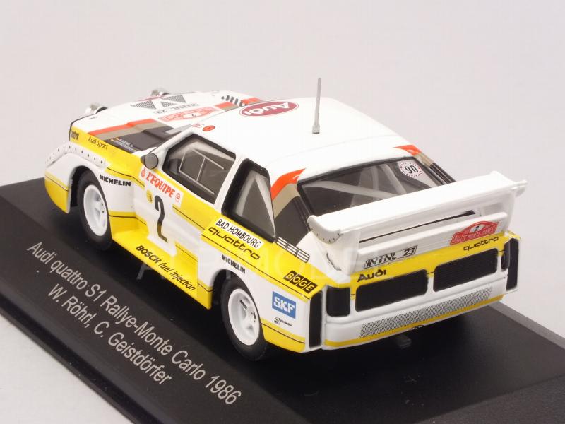 Audi Quattro S1 #2 Rally Monte Carlo 1986 Rohrl - Geistdorfer (night version) - cmr
