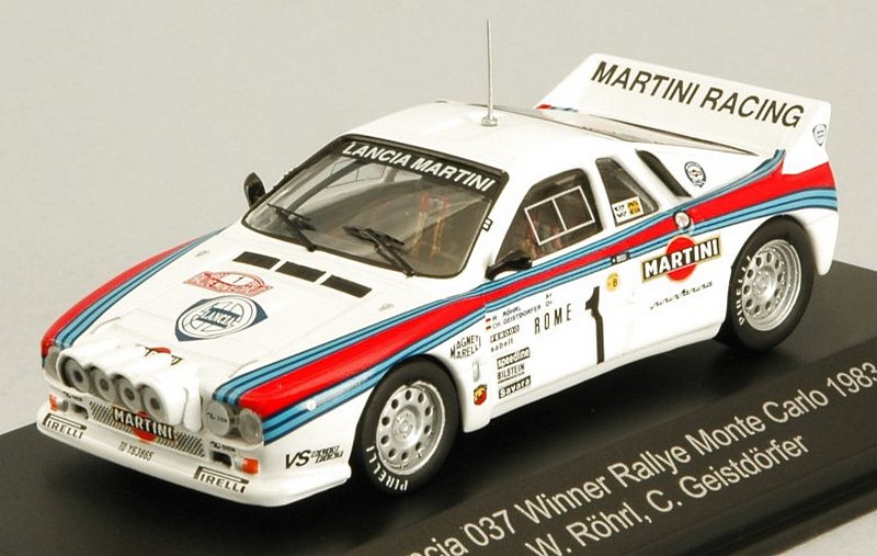 Lancia 037 #1 Winner Rally Monte Carlo 1983 Rohrl-  Geistdorfer by cmr