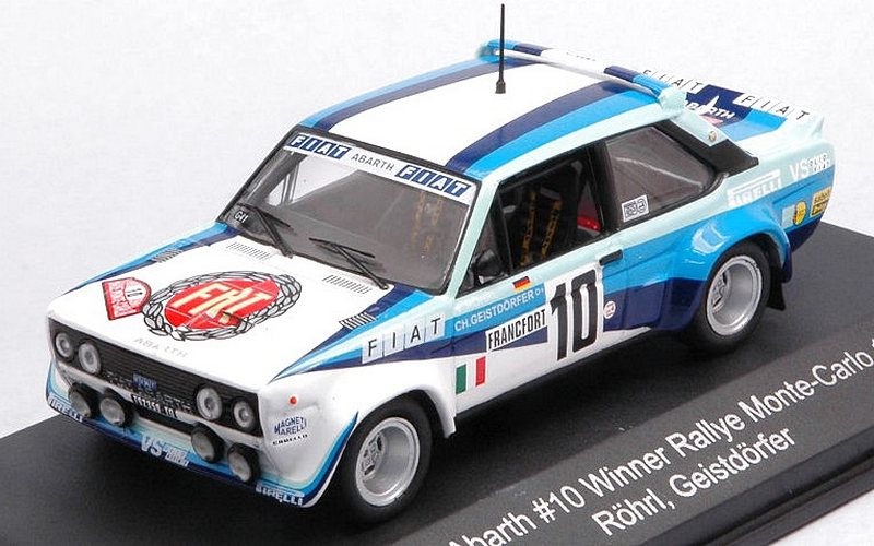 Fiat 131 Abarth #10 Winner Rally Monte Carlo 1980 Rohrl - Geistdorfer by cmr