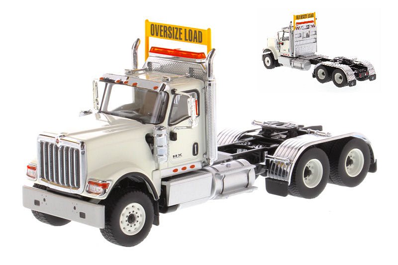 International HX520 Tandem Tractor White by diecast-master