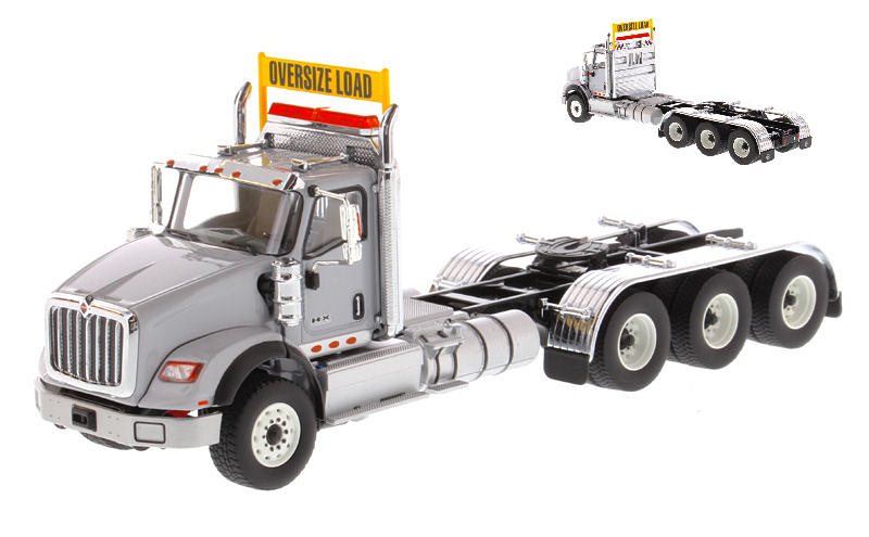 International Hx620 Tridem Tractor Grey by diecast-master