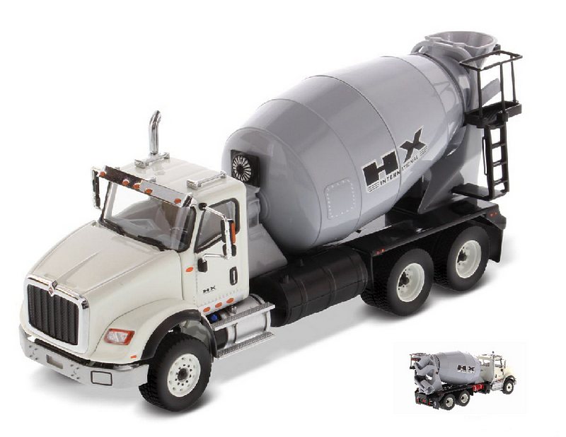 International Hx615 Concrete Mixer White/grey by diecast-master