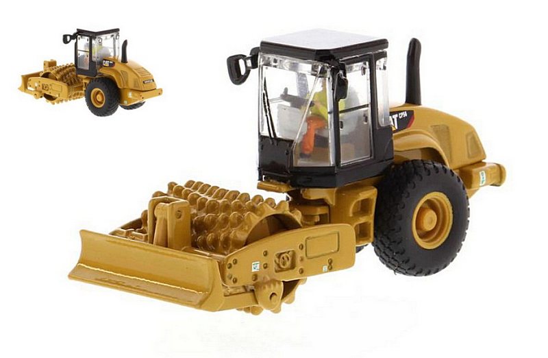 CAT CP-563E Padfoot Drum Soil Compactor by diecast-master
