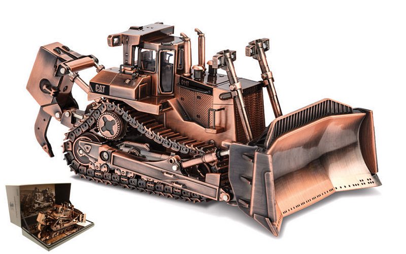 CAT D11T Track Type Tractor Copper finish by diecast-master