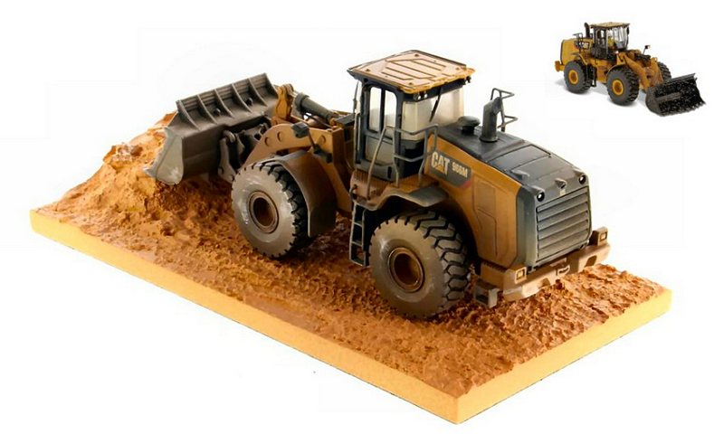 CAT 966M Wheel Loader weathered by diecast-master