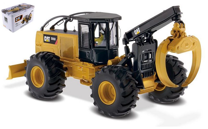 CAT 555D Wheel Skidder by diecast-master