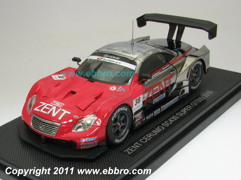 Lexus SC430 #38 Super GT 500 2010 by ebbro