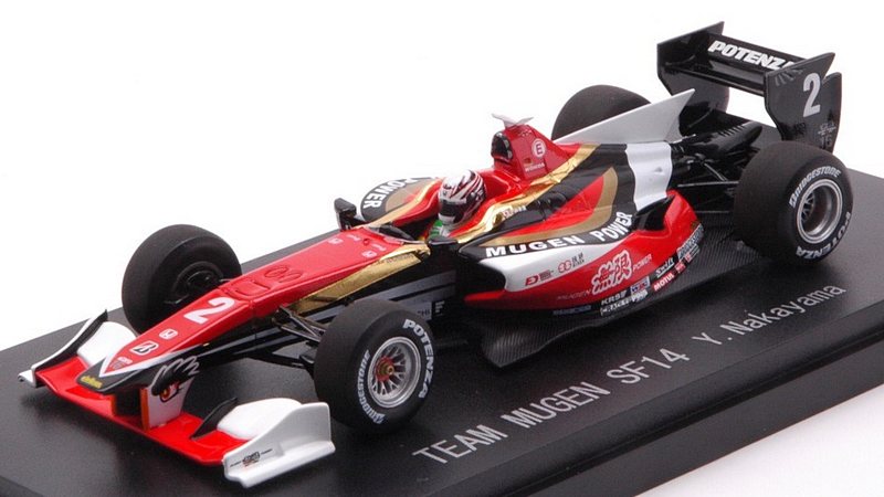 Team Mugen SF14 #2 Super Formula 2014 Y.Nakayama by ebbro