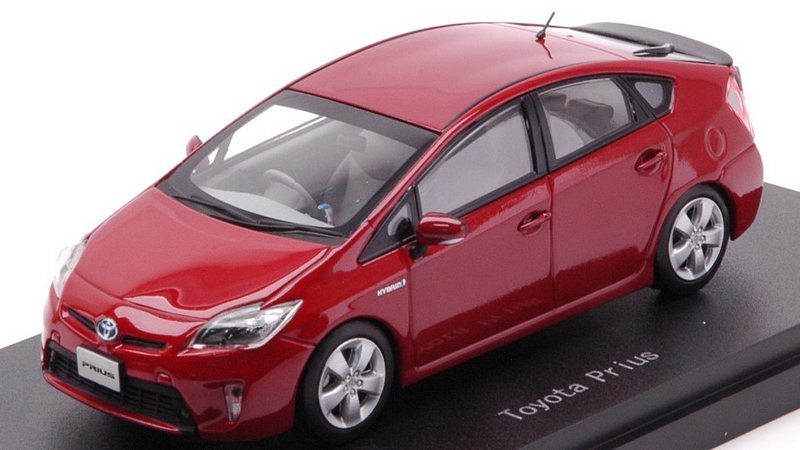 Toyota Prius (Red Mica Metallic) by ebbro