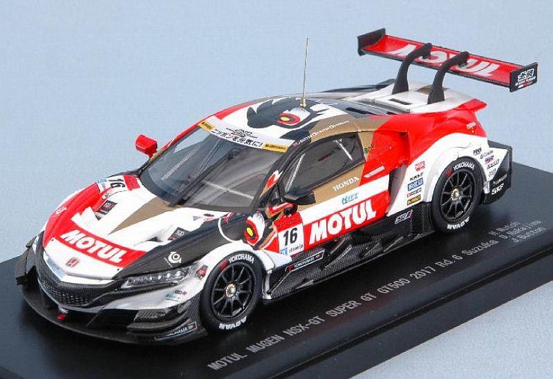 Honda NSX-GT #16  Suzuka SuperGT500 2017 Mutoh - Nakajima - Button by ebbro