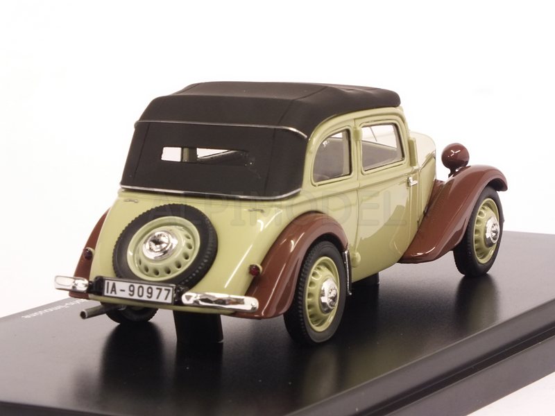 Adler Trumpf Junior 2-Door Sedan 1934-39 (Beige/Brown) - esval