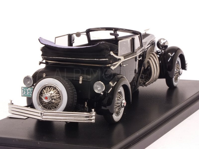 Duesenberg SJ Town Car Rollson 1937 Mr. Rudolf Bauer (Black) - esval