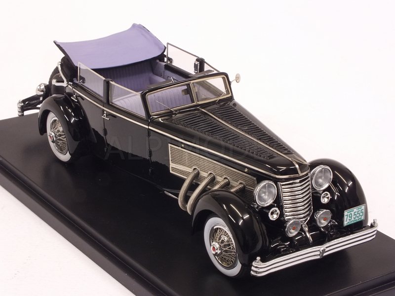 Duesenberg SJ Town Car Rollson 1937 Mr. Rudolf Bauer (Black) - esval