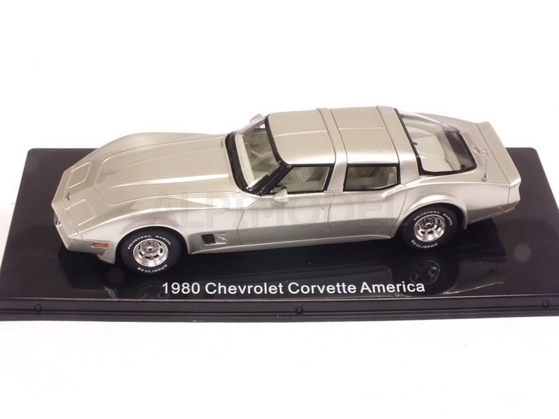 Chevrolet Corvette America 4-Doors 1980 closed roof (Silver) - esval