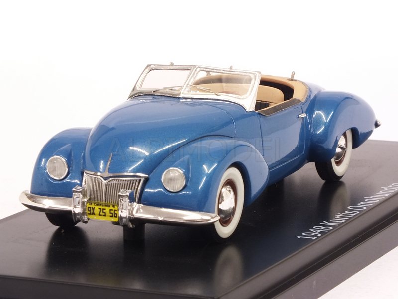 Kurtis Omohundro Comet Roadster 1948 (Blue Metallic) by esval