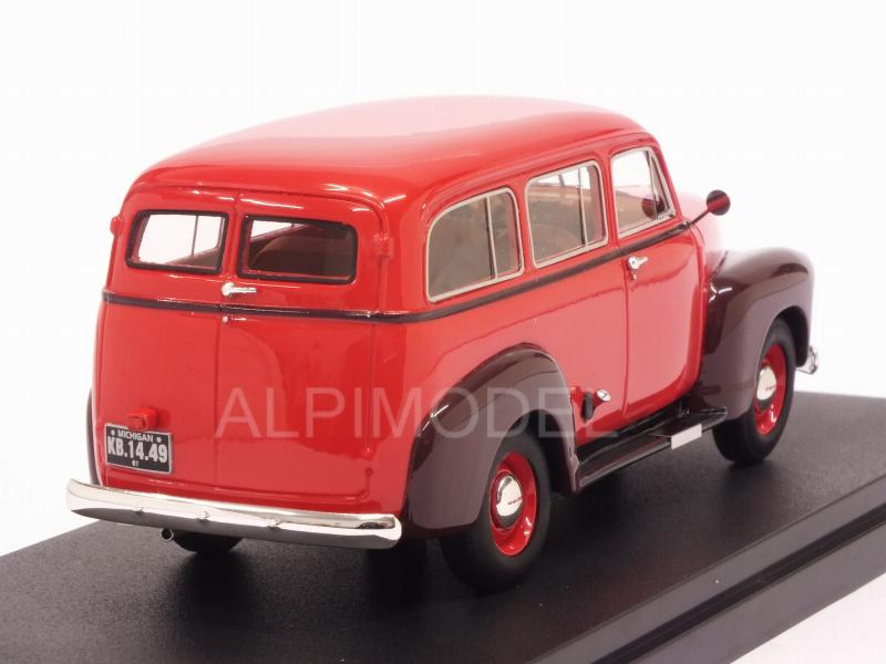 Chevrolet 3100 Suburban 1952 (Red/Brown) - esval