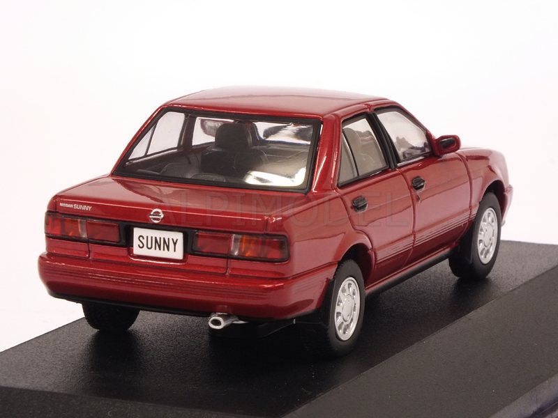 Nissan Sunny B13 1990 (Red Pearl) - first43