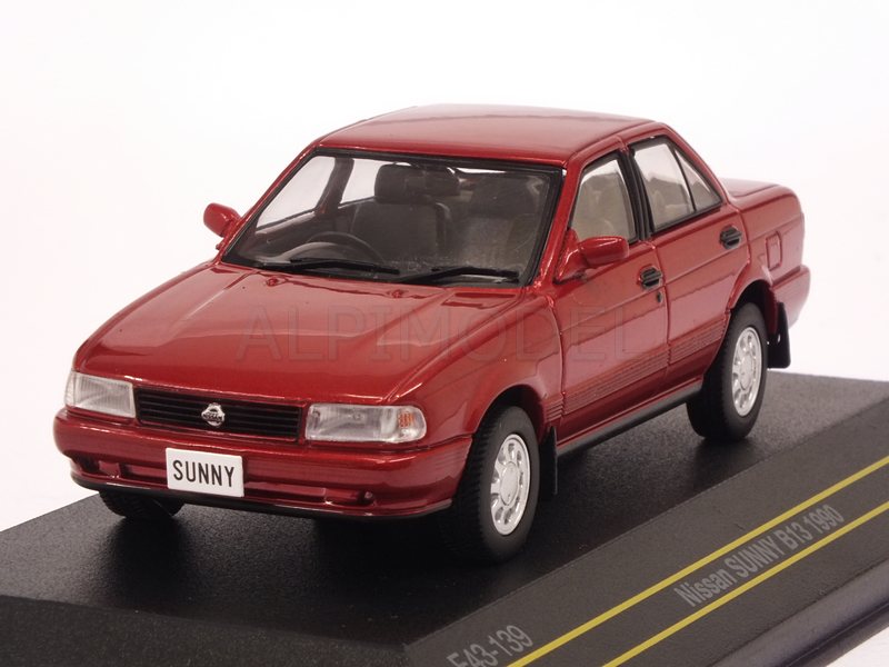 Nissan Sunny B13 1990 (Red Pearl) by first43