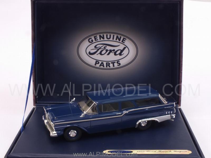 Ford Ranch Wagon 1959 (Blue) - genuine-ford-parts