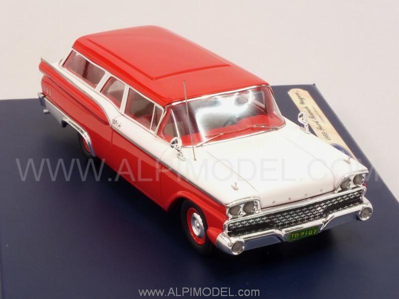 Ford Ranch Wagon 1959 (Red) - genuine-ford-parts