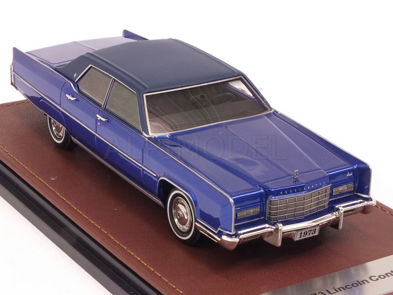 Lincoln Continental Town Car 1973 (Blue Metallic) - glm-models