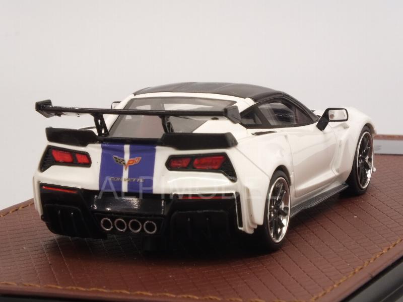 Darwin Pro Black Sails Corvette Widebody 2016 (White) - glm-models