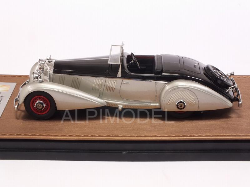Mercedes 540K Spezial Roadster Mayfair 1937 (Black/Silver) - glm-models