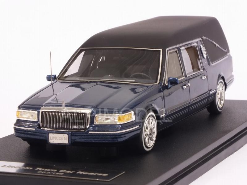 Lincoln Town Car Hearse 1997 (Blue Metallic) by glm-models