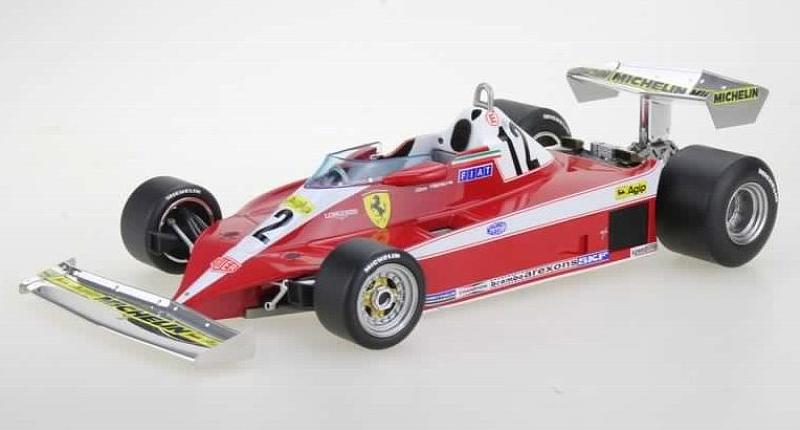 Ferrari  312 T3 #12 1978 Gilles Villeneuve by gp-replicas