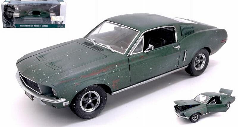 Ford Mustang GT Fastback 1968 Unrestored Steve McQueen Collection by greenlight