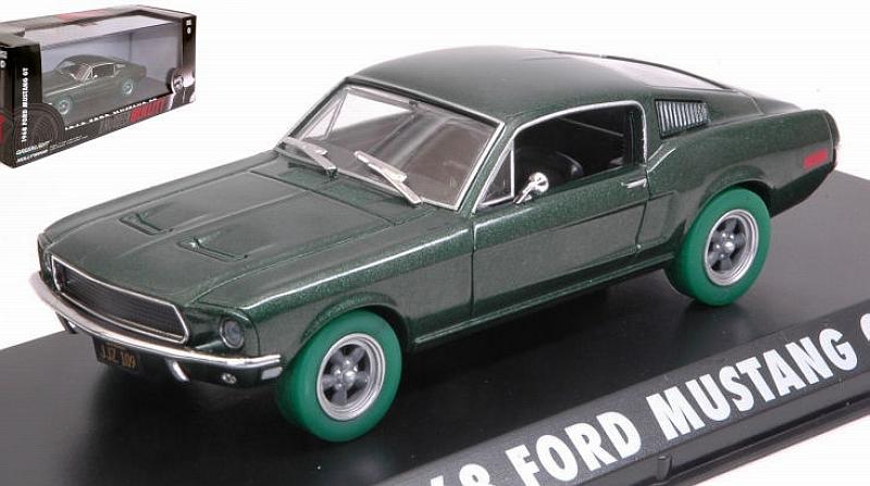 Ford Mustang Bullitt Green Wheels by greenlight